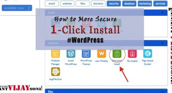 How to More Secure 1 Click Install / auto install | #WordPress