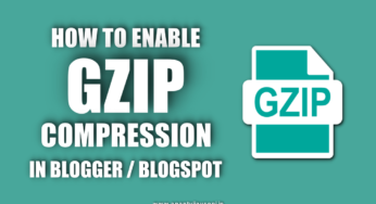 How to enable GZIP Compression on Blogger/Blogspot?