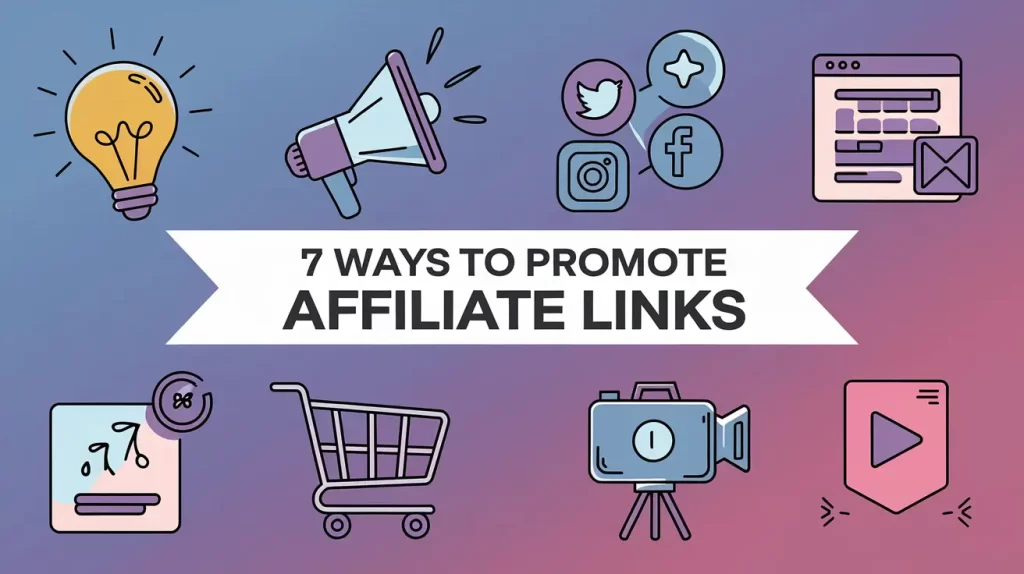 7 Ways To Promote Affiliate Links And Get Results