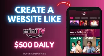 Create Website Like Amazon miniTV & Earn $500 Per Day