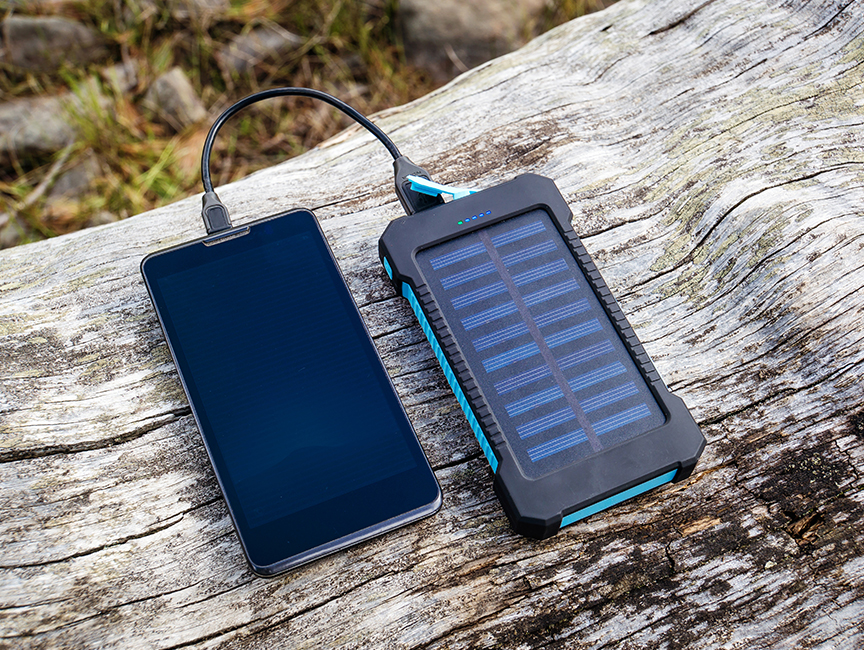 Solar-Powered Phone Chargers