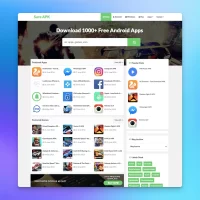 Sure APK Blogger Template