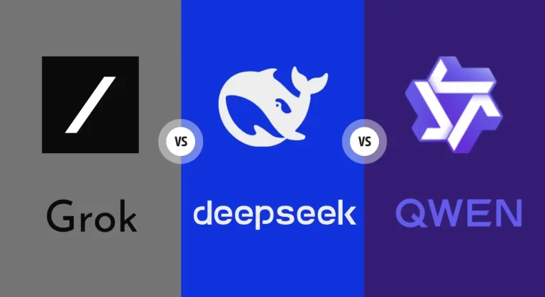 Deepseek R1 vs Qwen 2.5 Max vs Grok 3:A Comprehensive Comparison