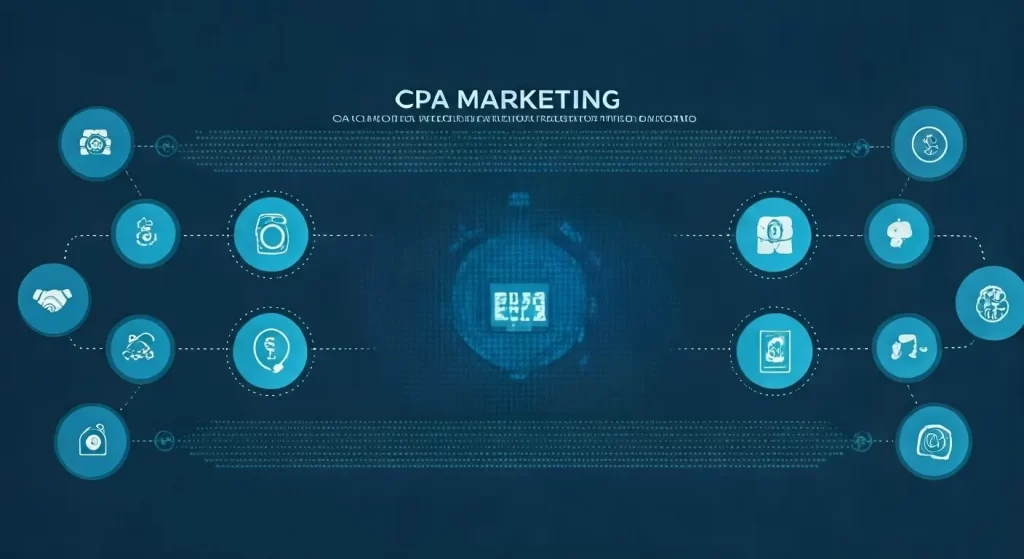 Infographic of CPA traffic methods